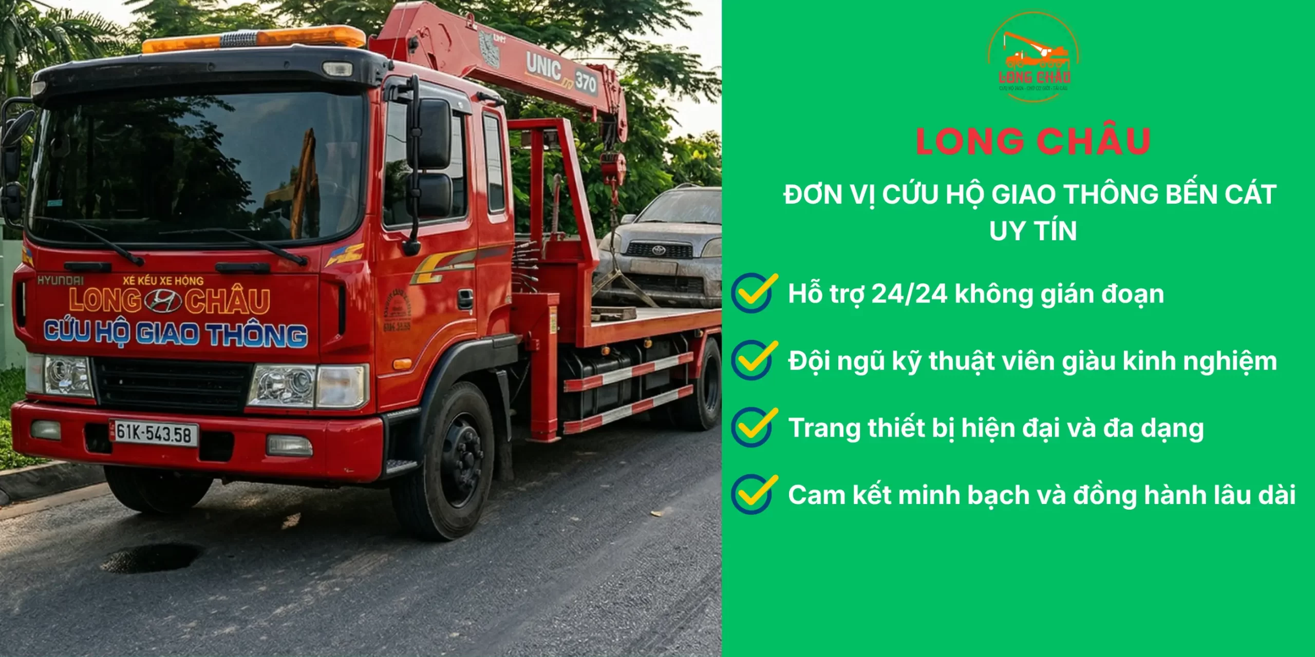 cứu hộ giao thông bến cát