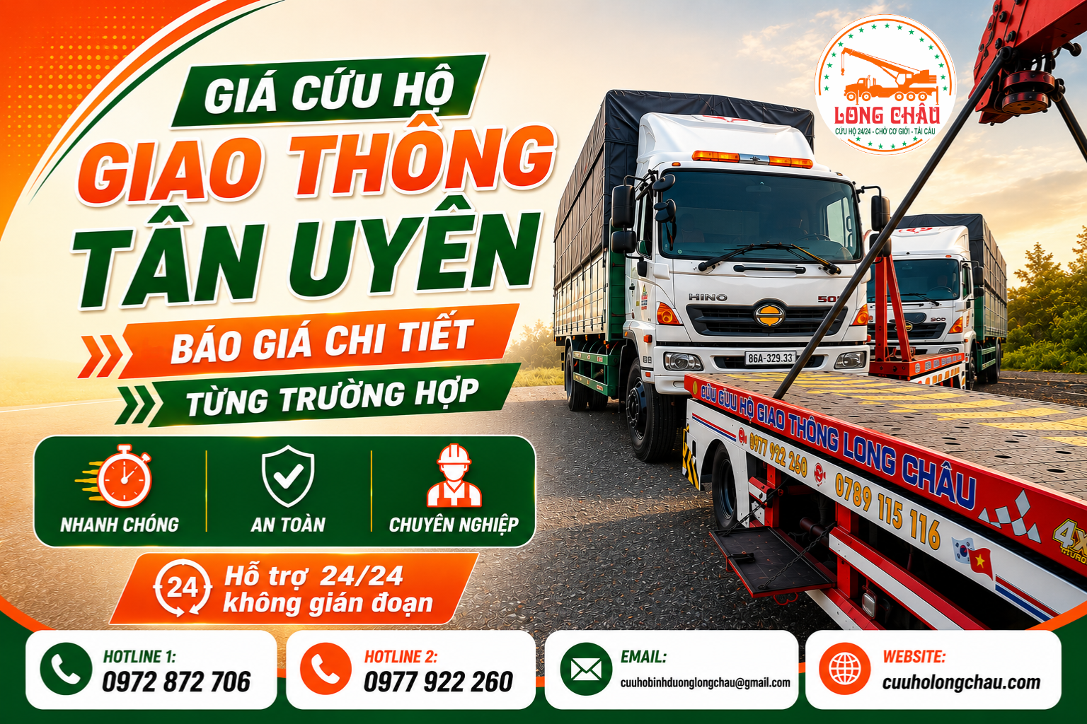 giá cứu hộ giao thông tân uyên