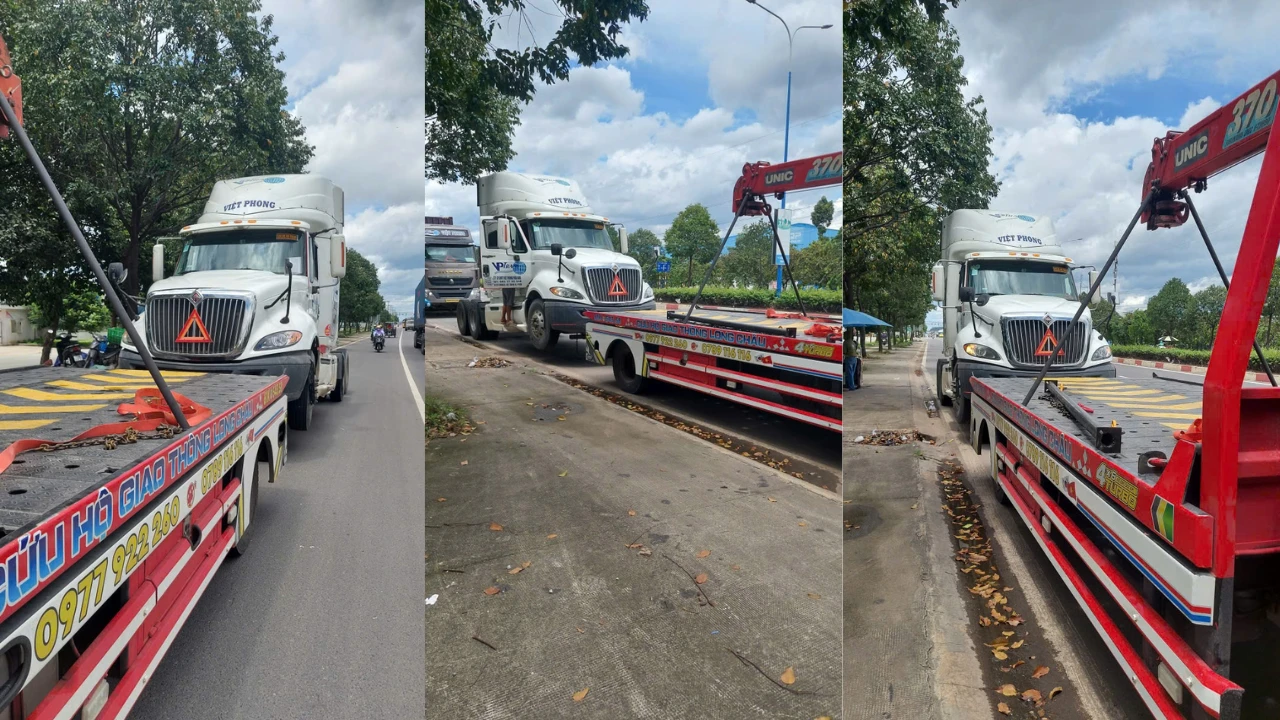 Dịch vụ cứu hộ xe tải Bình Dương Long Châu uy tín hơn 10 năm kinh nghiệm Dịch vụ cứu hộ xe tải Bình Dương Long Châu uy tín hơn 10 năm kinh nghiệm