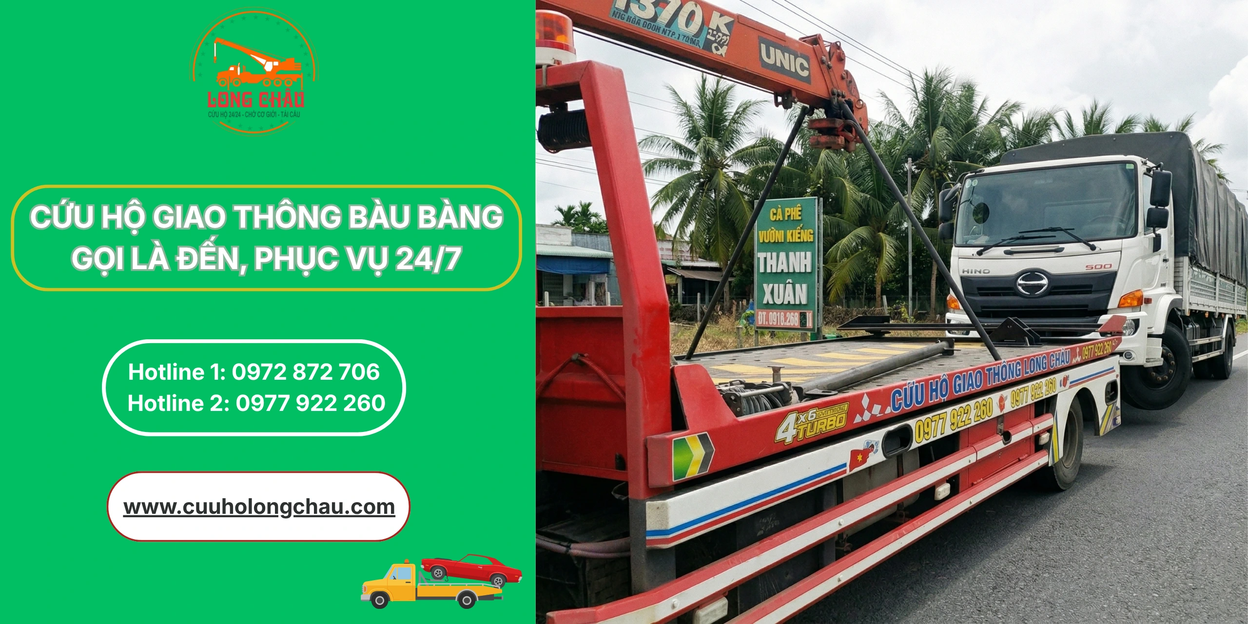 cứu hộ giao thông bàu bằng
