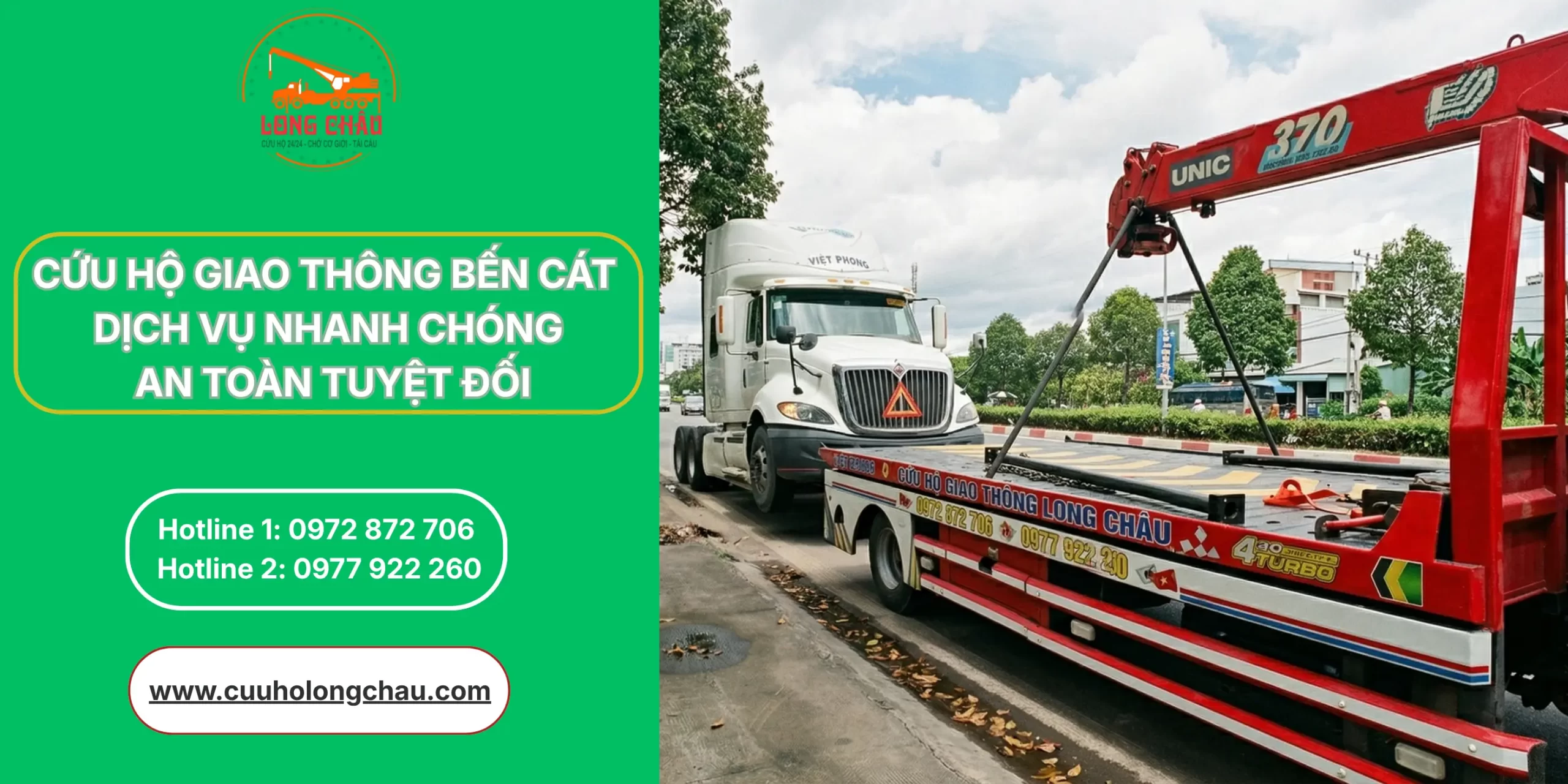 cứu hộ giao thông bến cát