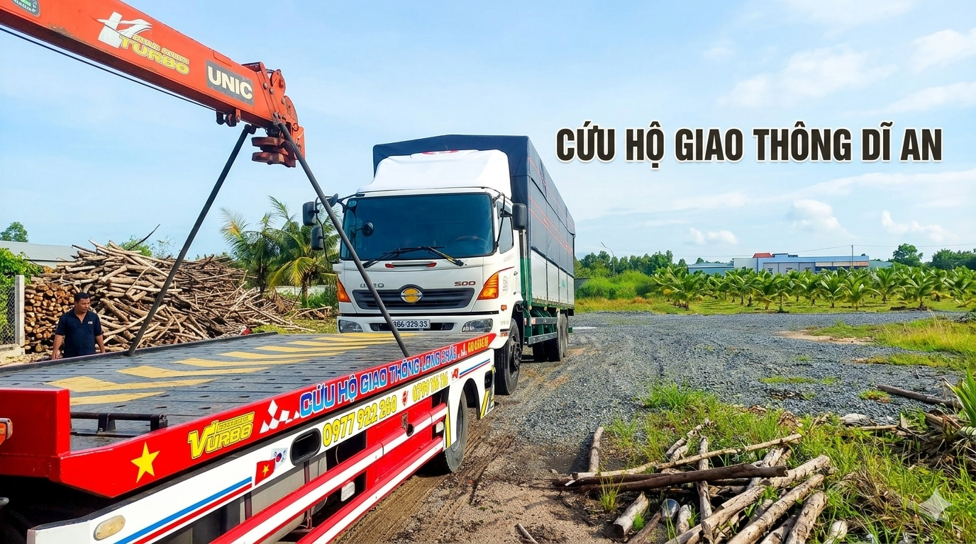 Cứu hộ giao thông Dĩ An