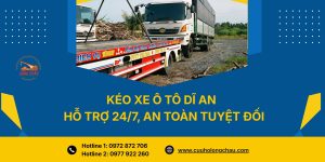 Kéo xe ô tô Dĩ An