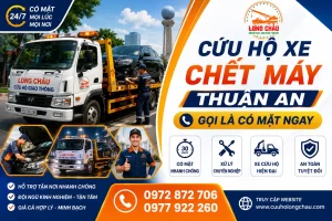 Cứu hộ xe chết máy Thuận An