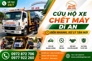 Cứu hộ xe chết máy Dĩ An