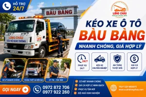 Kéo xe ô tô Bàu Bàng