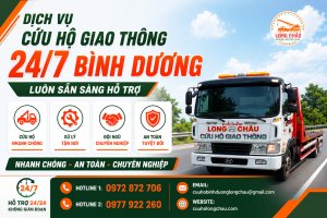 cứu hộ giao thông 24/7 bình dương