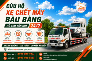 cứu hộ xe chết máy bàu bàng