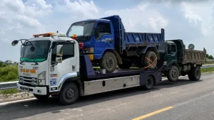 Dịch vụ cứu hộ xe tải Dĩ An uy tín báo giá minh bạch Cứu Hộ Long Châu